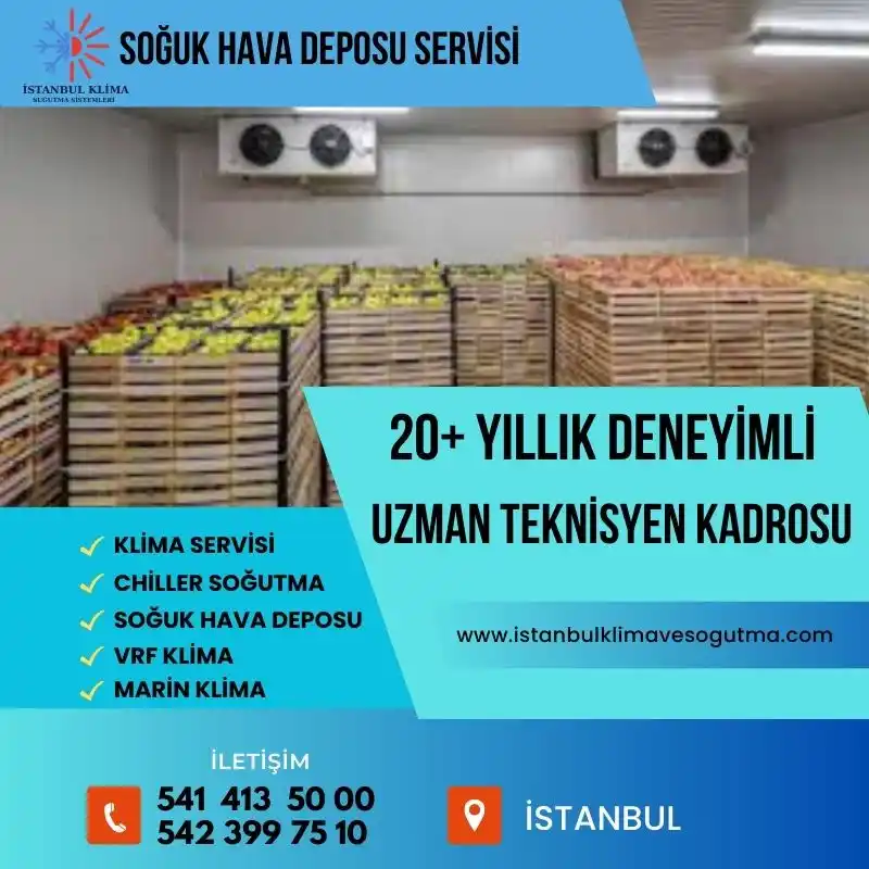 soğuk hava deposu tamir bakım montaj servisi
